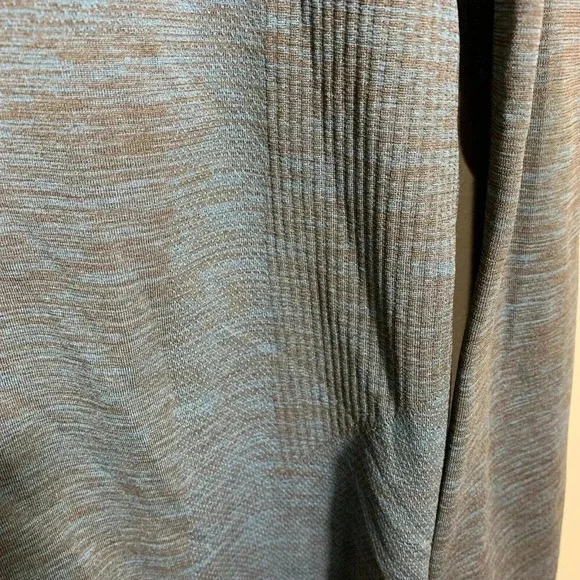 Lululemon Metal Vent Tech 1/2 Zip Pullover Mens Large Blue Long Sleeve - Picture 9 of 11